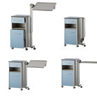 All Plastic Structure Hospital Bedside Medical Drawer Cabinet