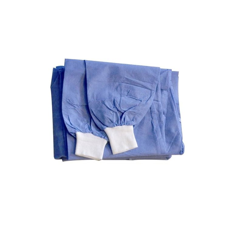 Personal Protective Equipment 40g Non Woven Isolation Gown